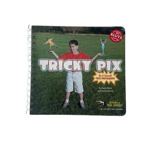 3 FOR $20 KLUTZ "Tricky Pix: Do-It-Yourself Trick Photography" Activity Book